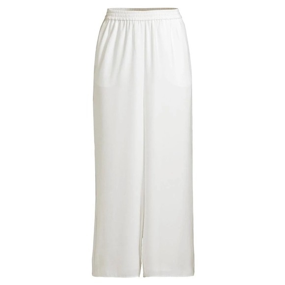 Kobi Halperin Pants - KOBI HALPERIN Eileen Wide-Leg Crop Pants In Ivory Size Medium